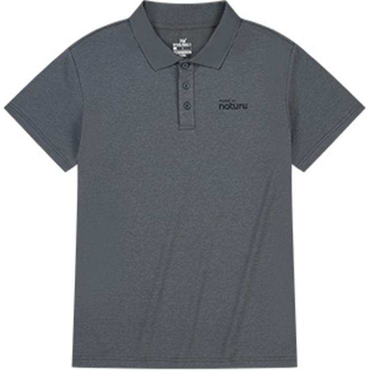 361° Life Collection Polo Shirt Men's Gravel Gray