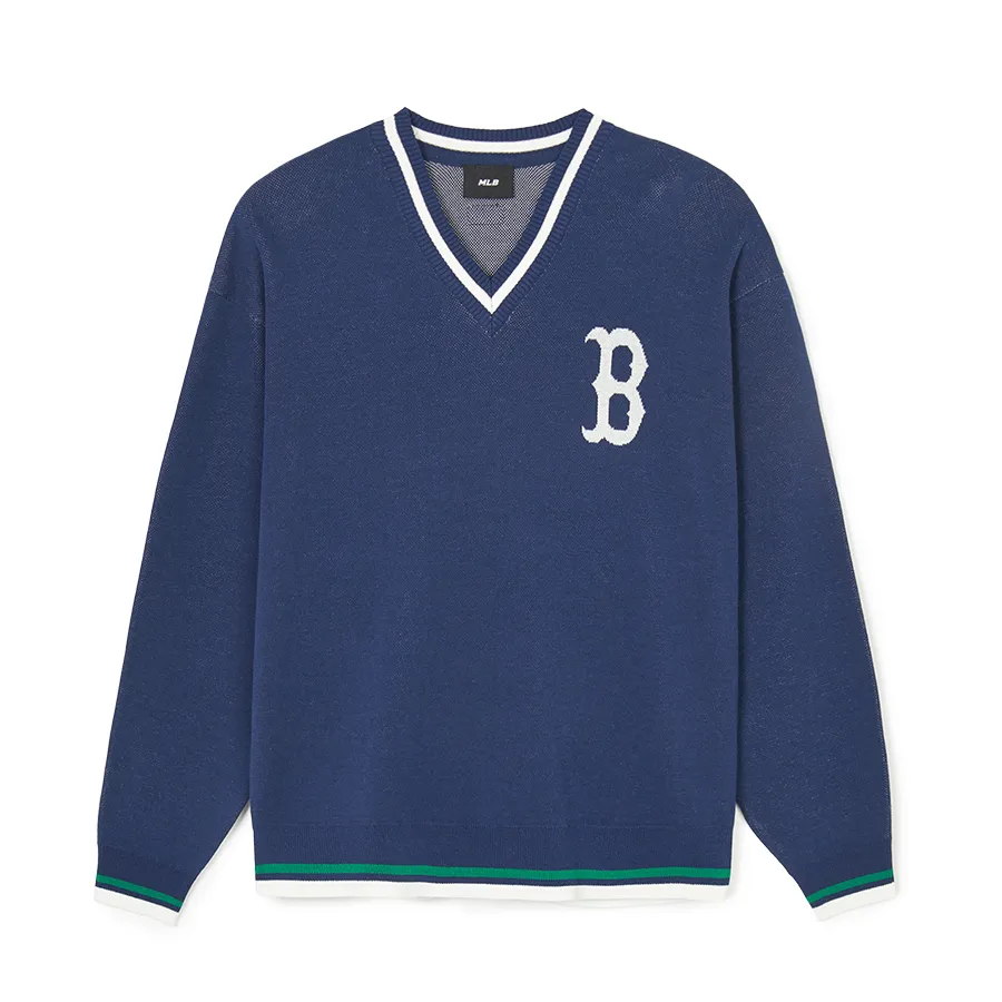 MLB MLB Sweaters Unisex Blue V Neck Moderate Other