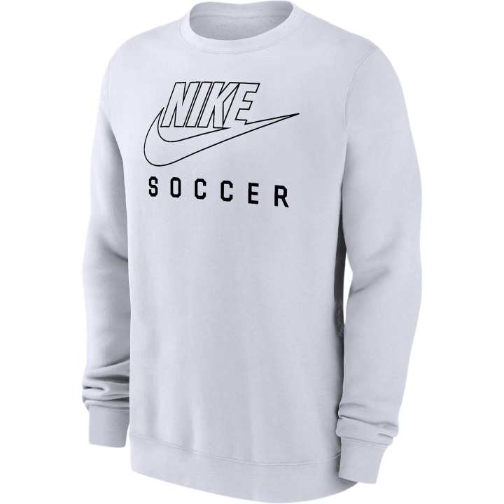 Nike Nike Swoosh Club Fleece Men's Soccer Pullover Crew Neck Sweatshirt