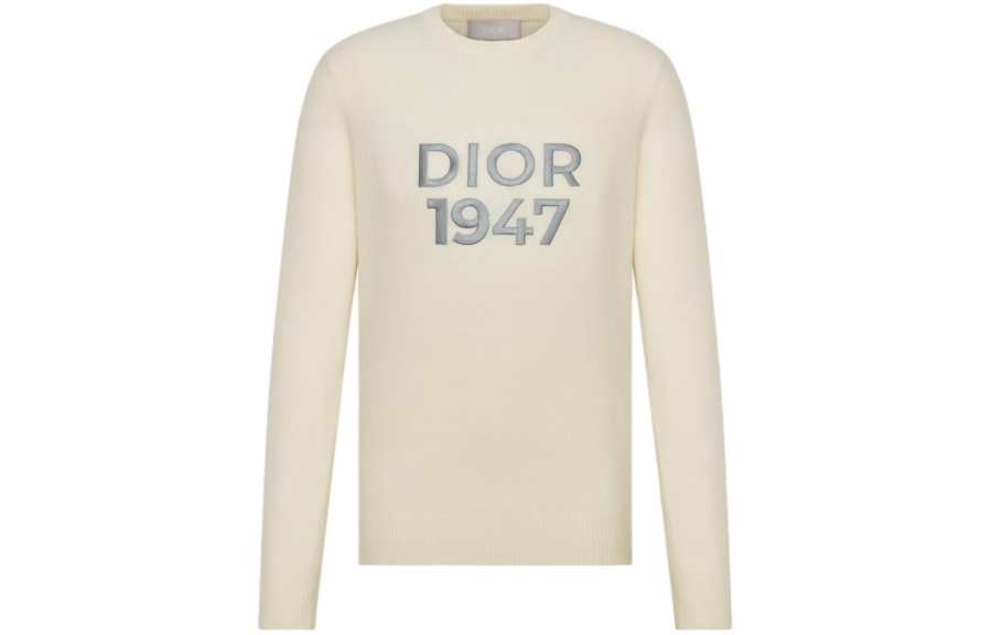 DIOR DIOR Crew Neck Sweater Men's Beige