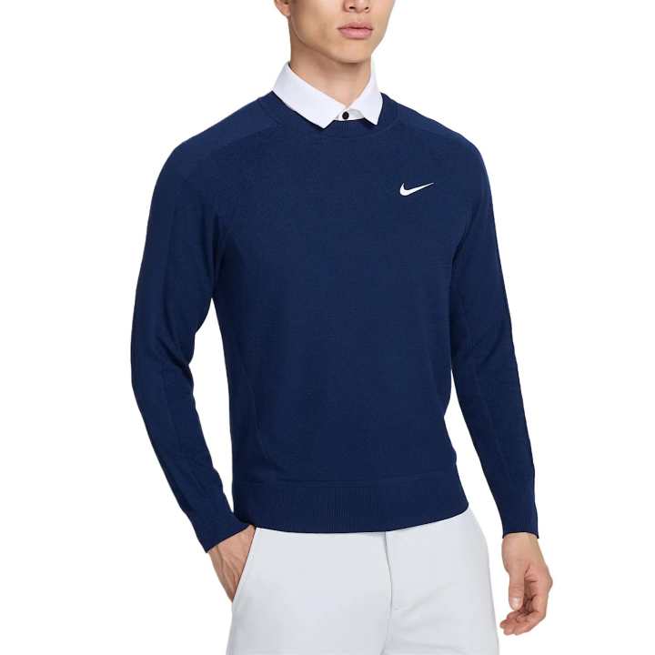 Nike Nike Sweaters Men's Blue Lapel Moderate Two Piece Set