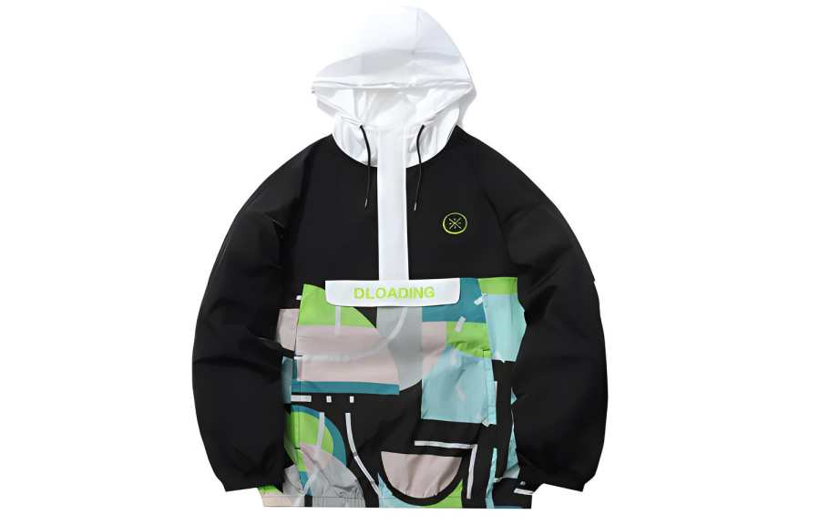 Li-Ning Li Ning Jackets Men's Black Hooded Moderate Other