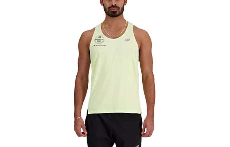 New Balance New Balance Running Tank Top Men's Yellow