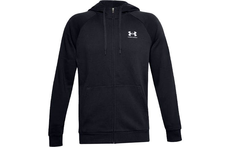 Under Armour Rival Jackets Men's Black Hooded Moderate Other