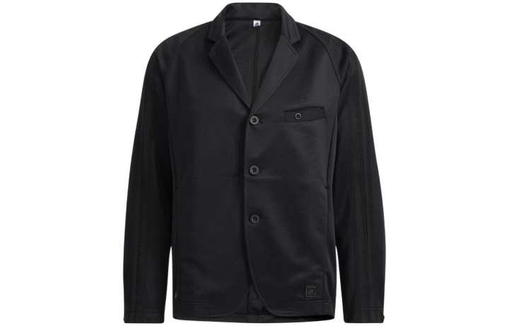 Adidas Adidas Jackets Men's Black Suit Collar Moderate Straight Fit