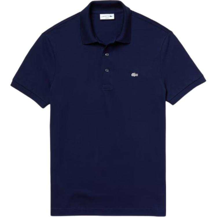 LACOSTE Polo Shirt Men's Navy Blue