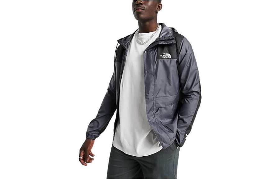 THE NORTH FACE Jackets Men's Gray Hooded Moderate Other