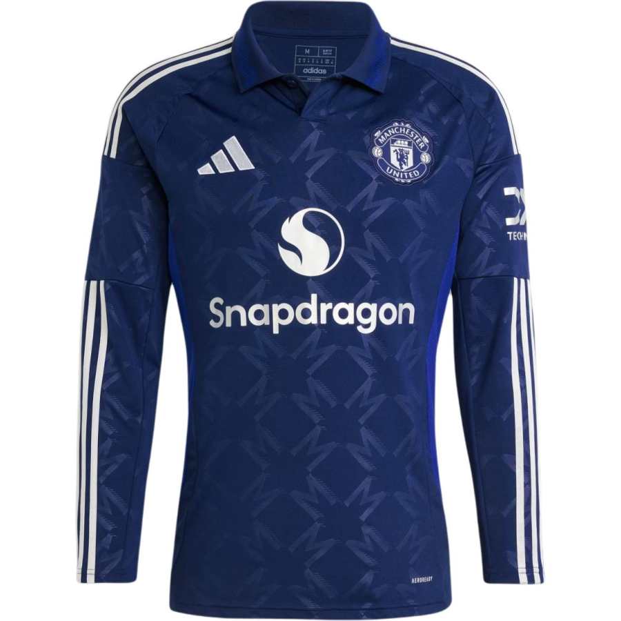Adidas Adidas Free Shipping With AdiClub Manchester United 24/25 Long Sleeve Away Jersey