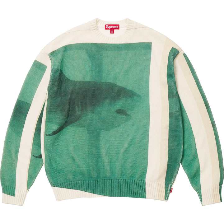 Supreme Supreme x Damien Hirst intarsia-knit sweater