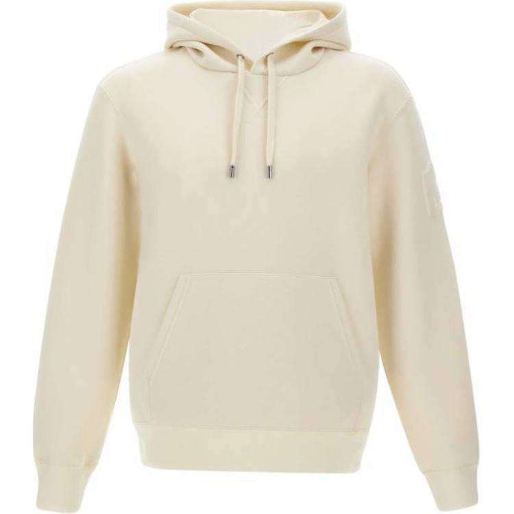 MACKAGE Sweatshirts Men's Ivory Hooded Non Detachable Moderate