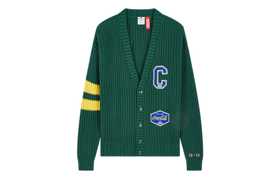 Champion X Coca Cola V Neck Cardigan