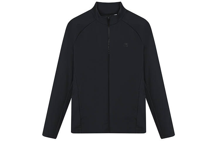 FILA Athletics Jackets Men's Pitch Black Stand Collar Moderate Other