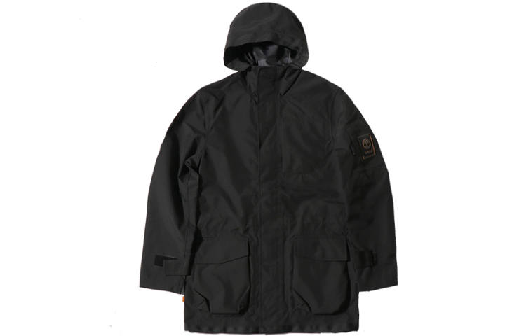 Timberland Jackets Men's Black Hooded Moderate Other
