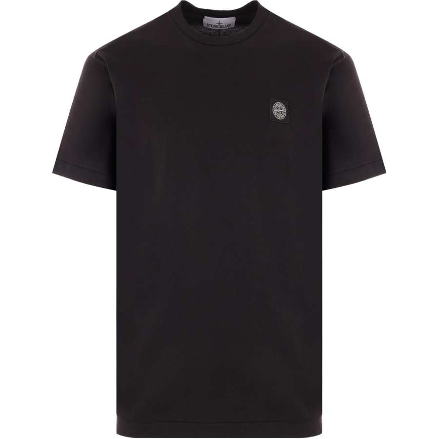 STONE ISLAND Compass Patch Crewneck T Shirt