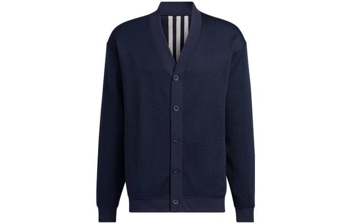 Adidas Adidas Knitwear Men's Blue V Neck Moderate Other