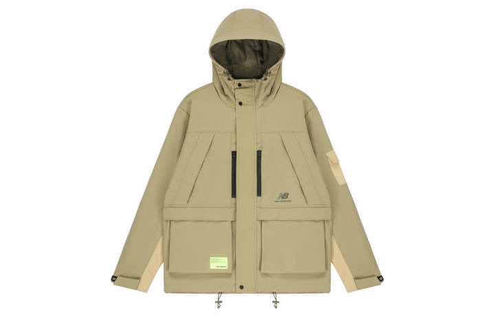 New Balance New Balance Jackets Men's Khaki Hooded Moderate Other