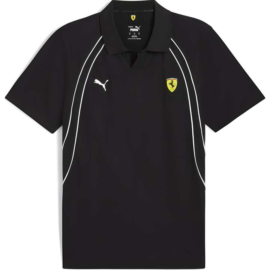 PUMA FERRARI Polo Shirt Men's Black