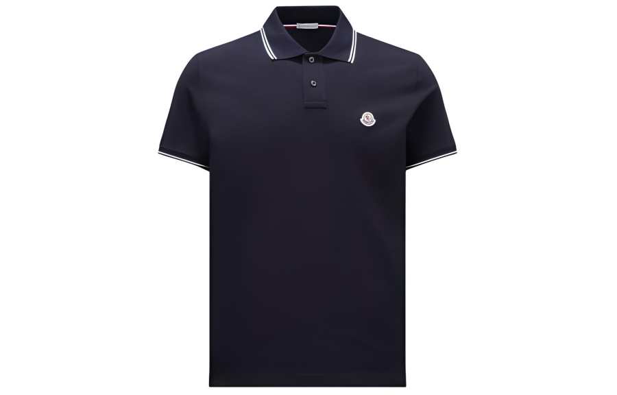 Moncler Moncler Logo patch Polo Shirt
