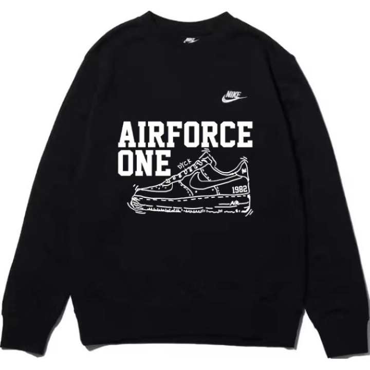 Nike Nike Sweatshirts Unisex Black Crew Neck Moderate Regular