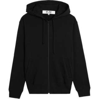 CDG Play Sweatshirt Jacket Men's Black