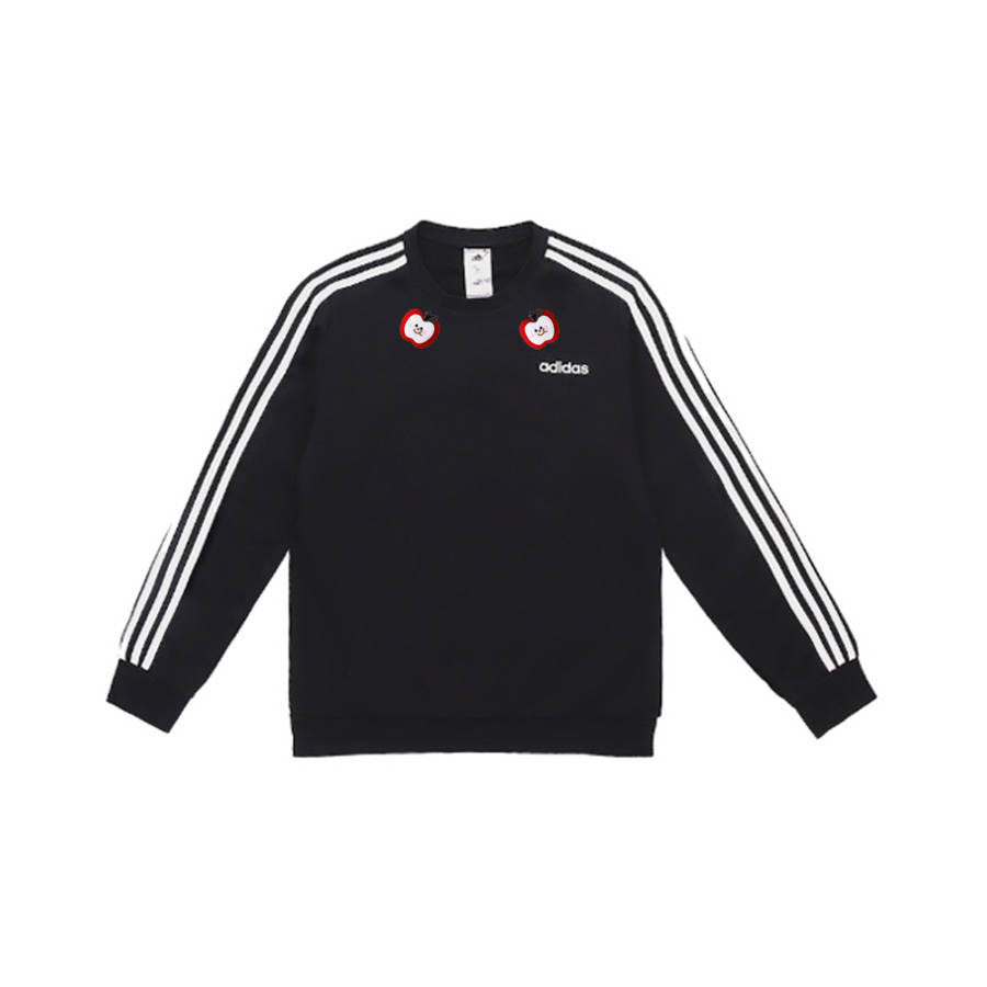 Adidas Adidas Sweatshirts Unisex Black Crew Neck Moderate