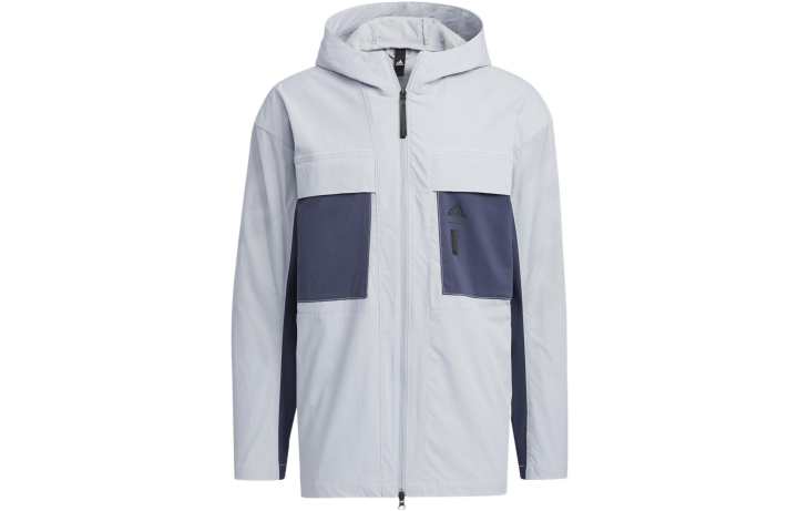 Adidas Adidas Jackets Men's Dark Navy Blue Hooded Moderate Other