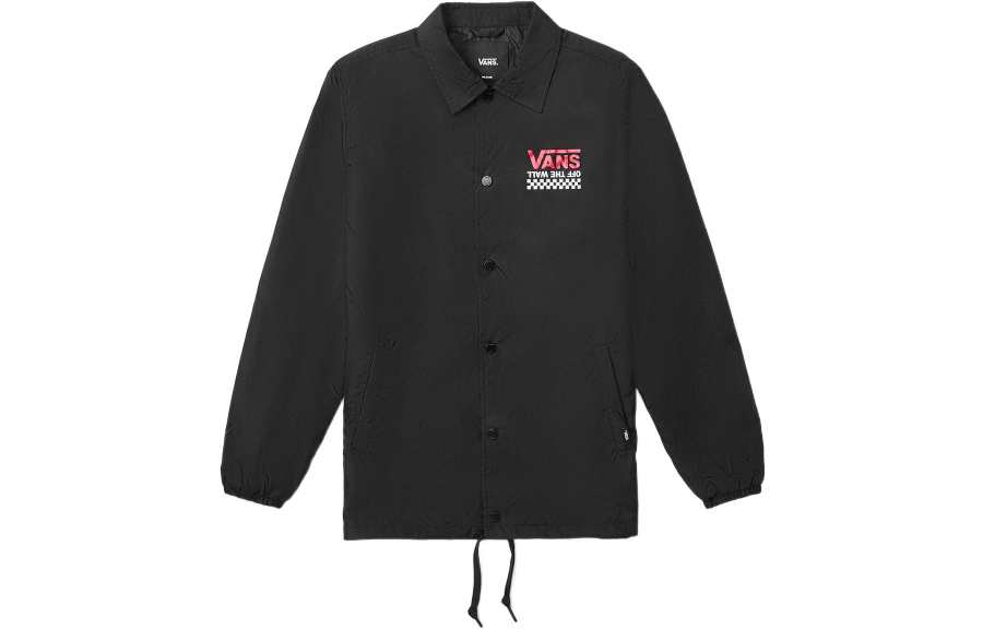 Vans Vans Jackets Unisex Black Lapel Moderate Other