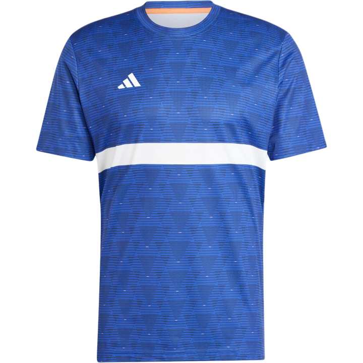 Adidas Adidas T Shirt Men's Semi Fluorescent Blue