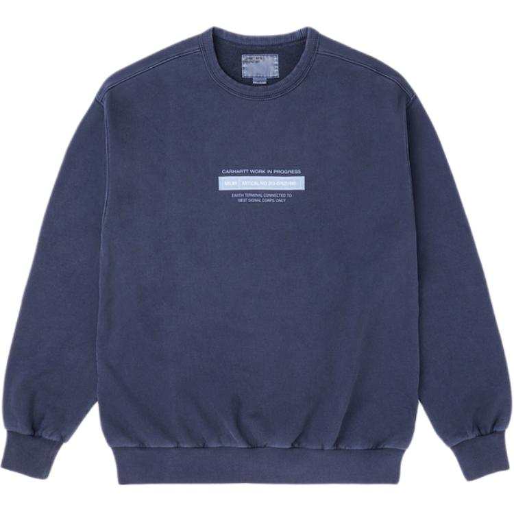 Carhartt WIP Sweatshirt Unisex Navy Blue