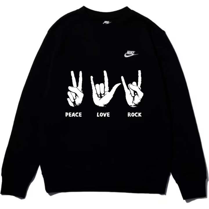 Nike Nike Sweatshirts Unisex Black Crew Neck Moderate Regular