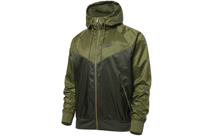 Nike Nike Jackets Men's Green Hooded Moderate Other
