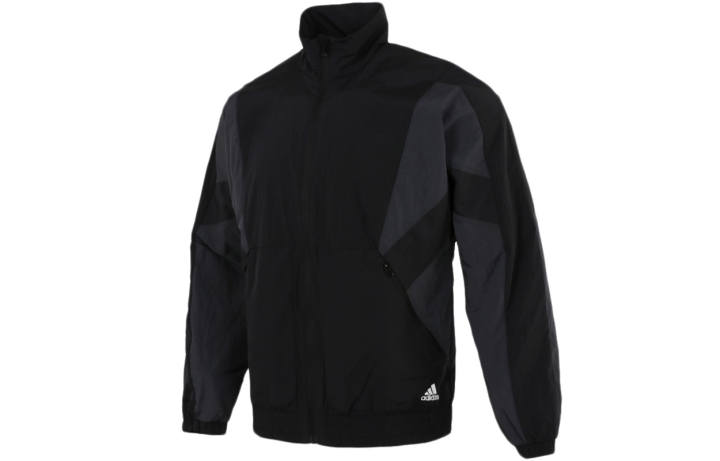 Adidas Adidas Jackets Men's Black Stand Collar Moderate