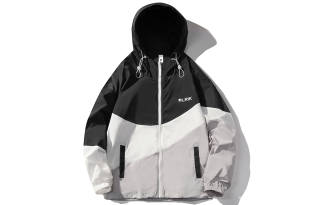 OLRIK Jackets Unisex Hooded Thin Straight Fit