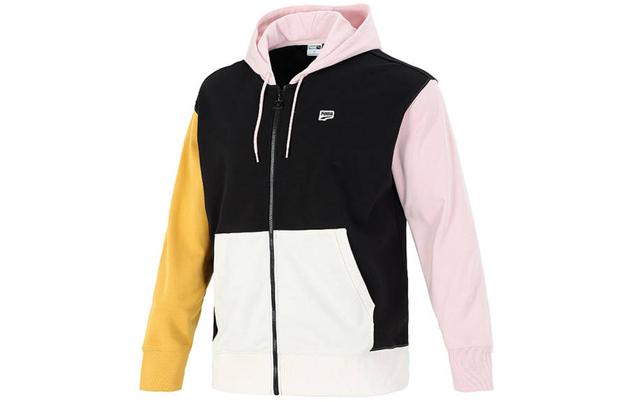 PUMA PUMA Jackets Men's White Hooded Moderate Other