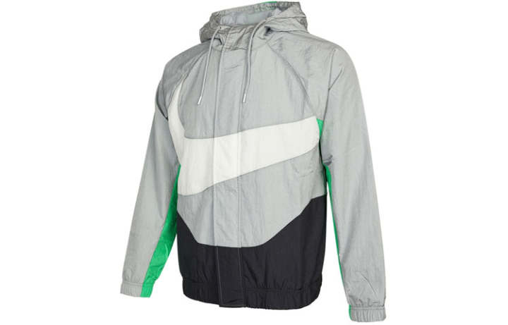 Nike Nike Jackets Men's Gray Hooded Non Detachable Moderate