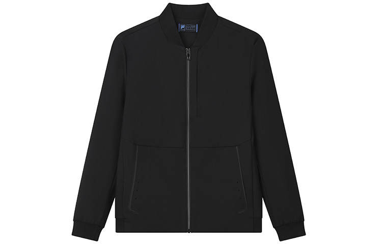 FILA Jackets Men's Jet Black Stand Collar Moderate Other