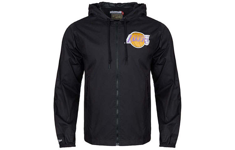 Mitchell Ness Mitchell Ness Jackets Men's Black Hooded Moderate Other