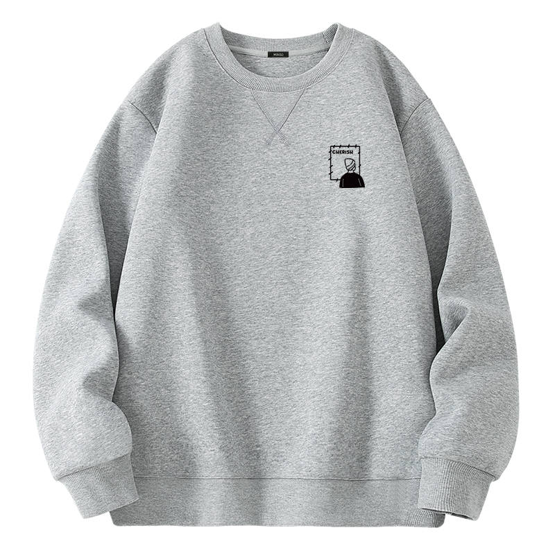 MINISO Sweatshirts Unisex Crew Neck Moderate Heavyweight