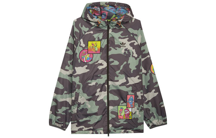 Adidas Originals Adidas X Jeremy Scott Windbreaker Jacket