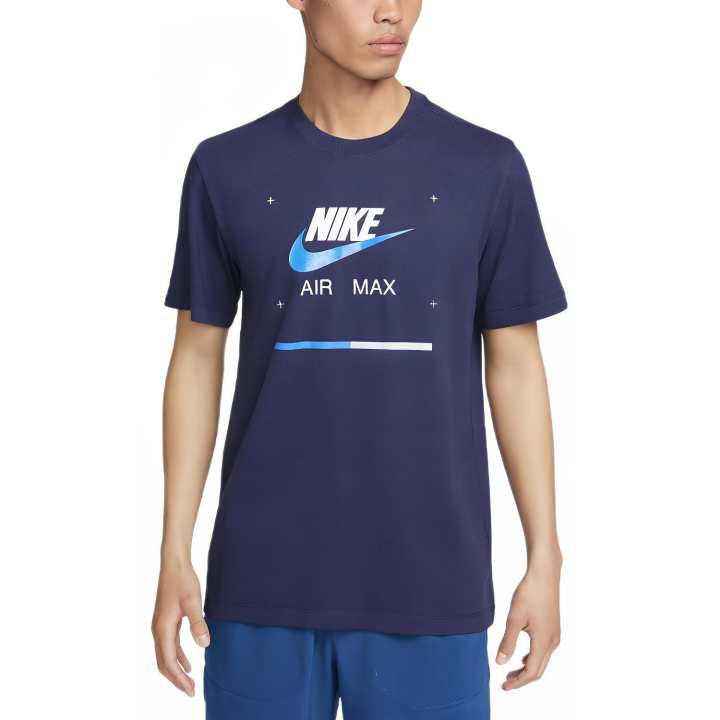 Nike Nike Sportswear Classics T Shirt Men's Marine Blue