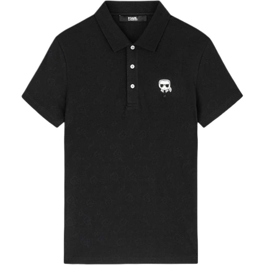 KARL LAGERFELD / Karl Lagerfeld Jeans Polo Shirt Men's Black