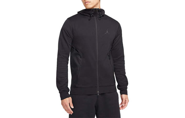 Jordan Jordan Jackets Men's Black Hooded Moderate Other
