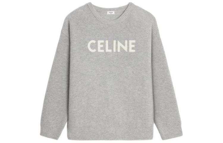 CELINE CELINE Oversized CELINE Sweater In Ribbed Wool