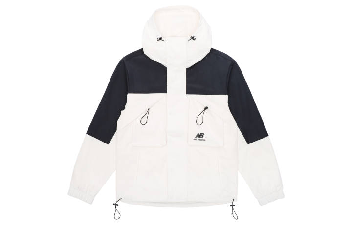New Balance New Balance Jackets Men's Ivory Hooded Moderate Workwear