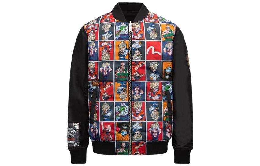 EVISU x Dragon Ball Z Evisu X Dragon Ball Z Jacket Unisex Black
