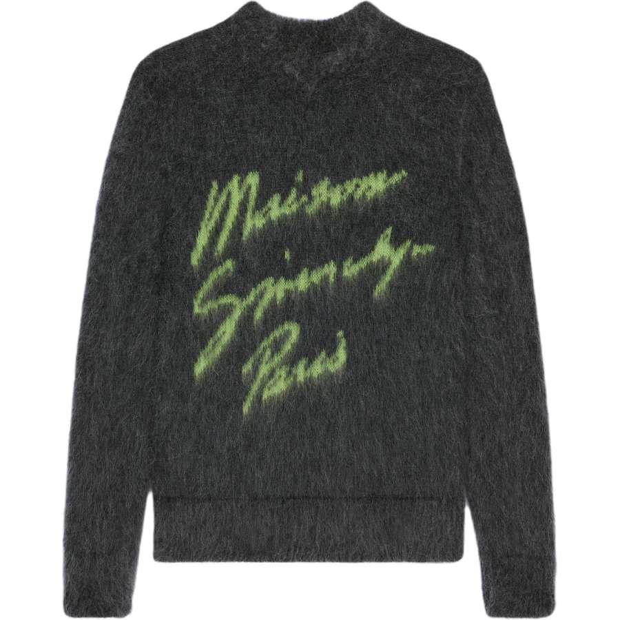 Givenchy Givenchy Logo Jacquard Brushed Sweater