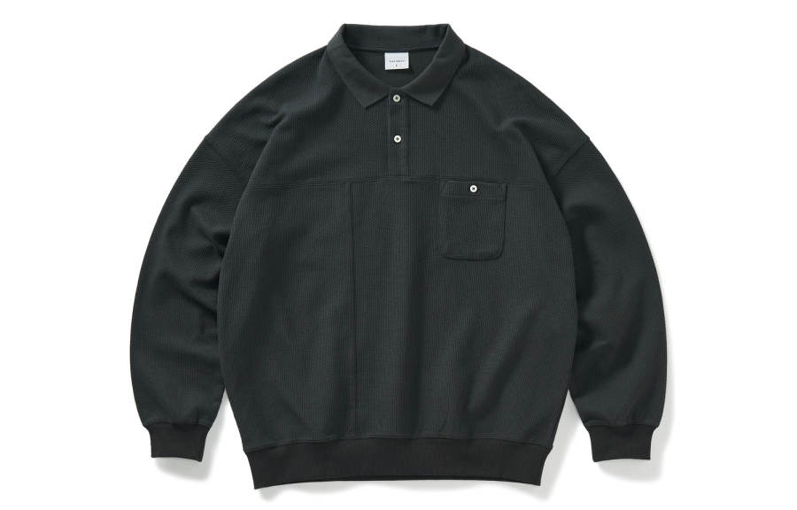 714STREET Polo Shirts Unisex Lapel Moderate Straight Fit