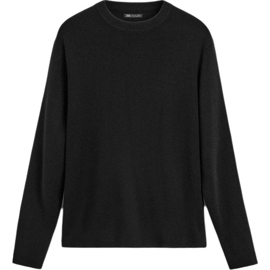 ZARA ZARA Sweaters Men's Crew Neck Moderate