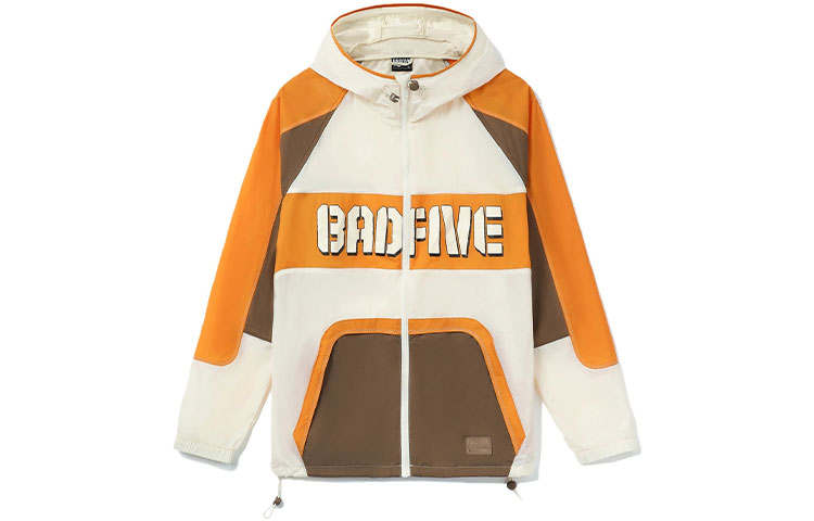 Li-Ning Li Ning BADFIVE Jackets Men's Yellow Hooded Moderate Other