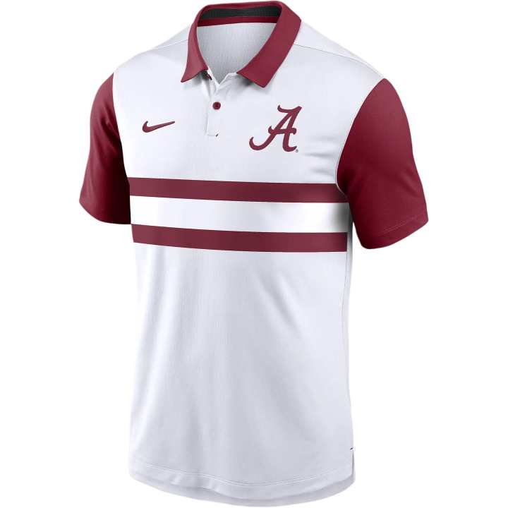 Nike Nike Alabama Crimson Tide Primetime Campus Vapor Men's Nike Dri-FIT College Polo